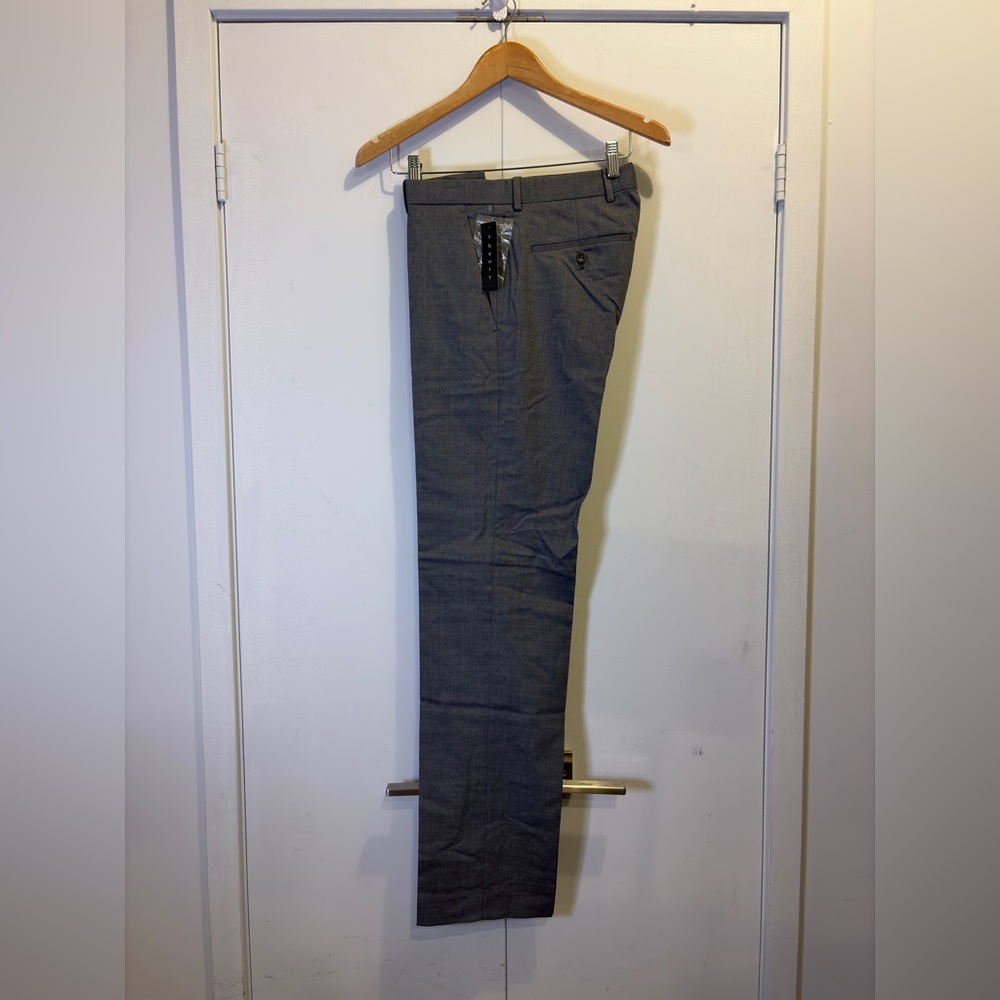 Theory Grey Virgin Wool Trouser